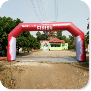 balon gate jakarta untuk event olahraga balon gate start finish jakarta