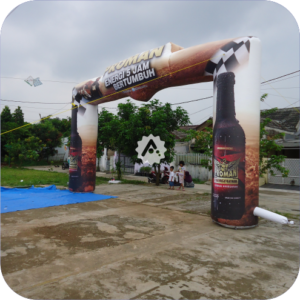 balon gate lomba lari cikarang