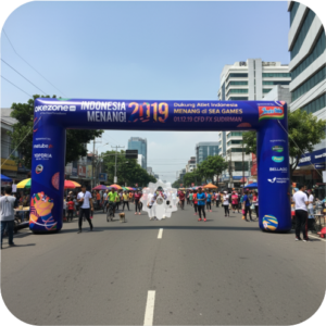 sewa balon gate mudik bareng 2026