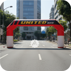 balon gate jakarta untuk event olahraga balon gate start finish jakarta