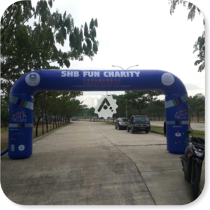 balon gate lomba lari cikarang