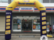 Balon gate grand opening Indomaret