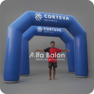 balon gate jakarta untuk event olahraga balon gate start finish jakarta